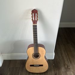 Rebuilt Calidad Spanish Style Guitar With Case