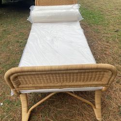 Rattan Twin Daybed