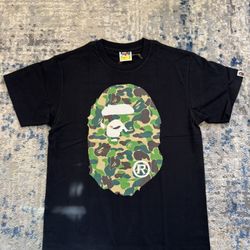 BAPE ABC Camo Big APE Head Tee 