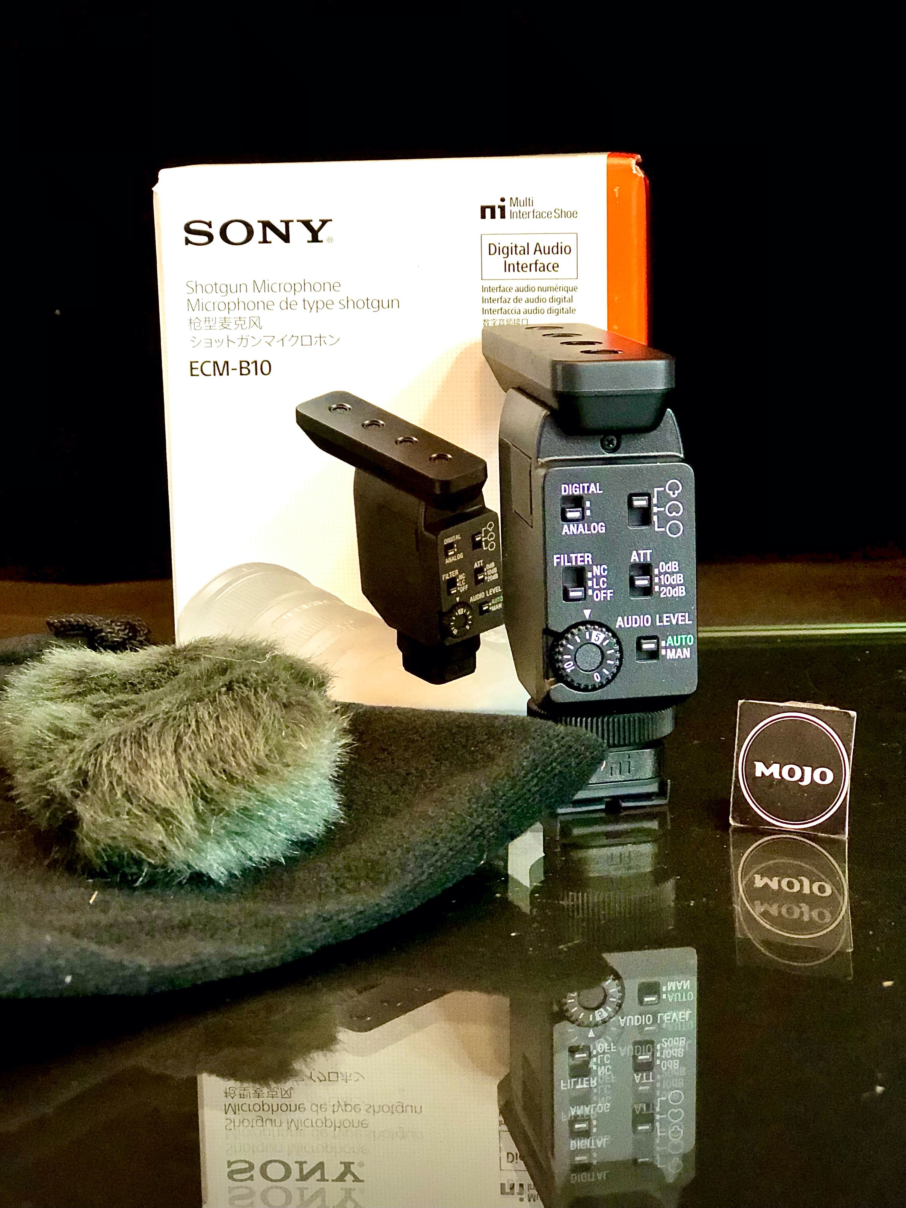 Sony ECM-B10 Compact Camera-Mount Digital Shotgun Microphone