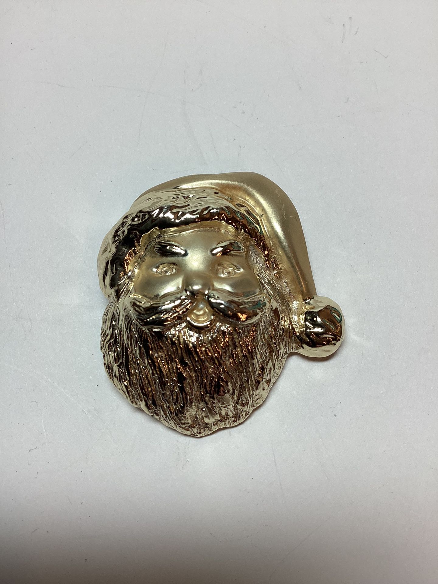 Vintage Santa Face Brooch