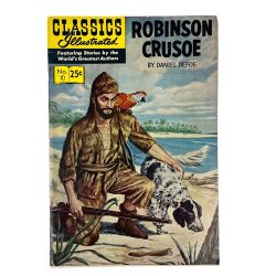Classics Illustrated Robinson Crusoe No. 10 Summer 1970