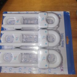 💞NEW 12 PIECE CHILDS SAFETY SLIDING  CABINET LOCKS