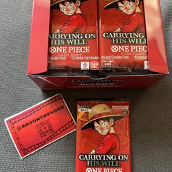 One Piece OP-13 Carrying on His Will New Booster Box