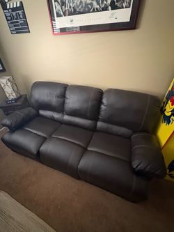 Leather Couch