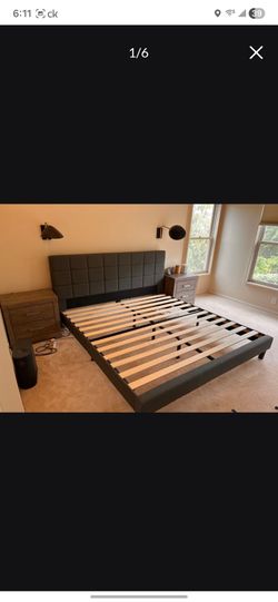 Queen bed frame