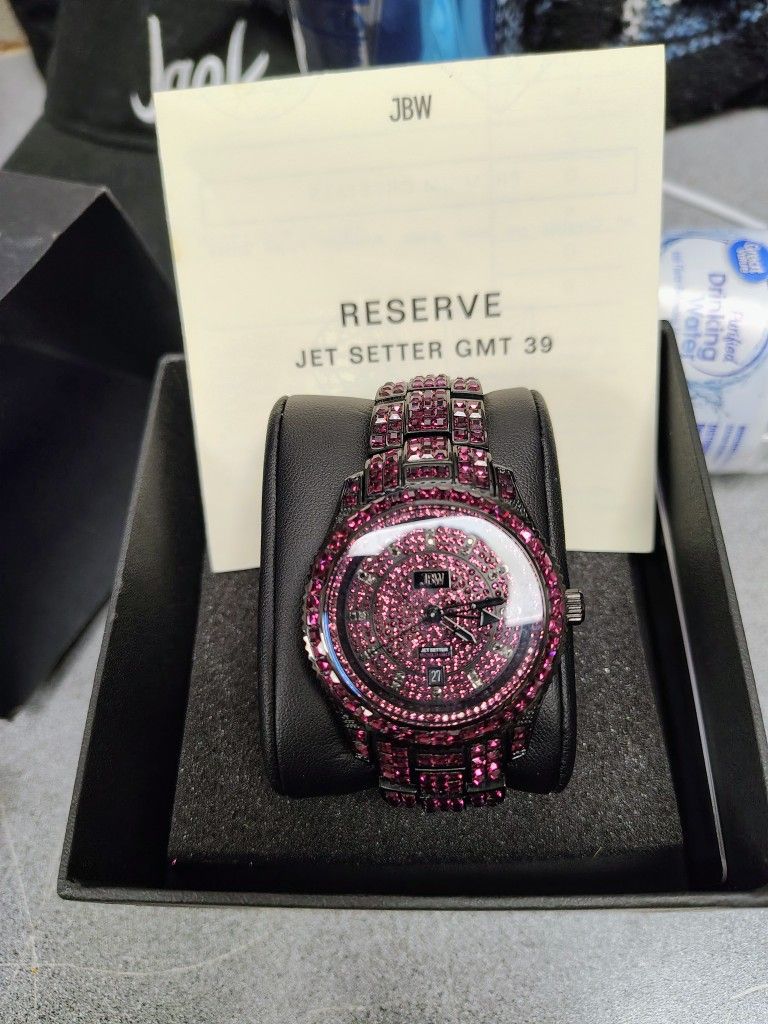 JBW Reserve Amethyst 909 Crystals 23 Genuine Diamonds