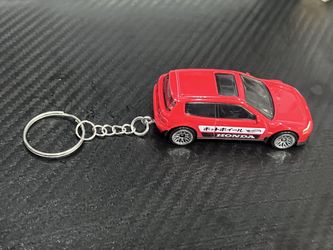 92 EG Honda Civic  Keychain 