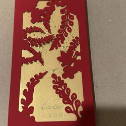 Cartier Chinese New Year Red Envelopes 10-Pack With Engraving Box - New