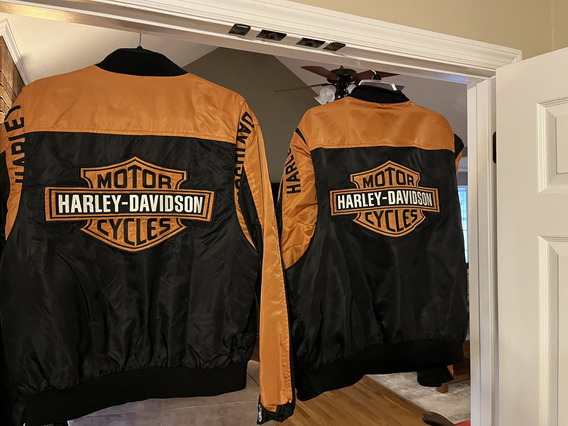 Harley Davidson His (XL) And Hers (Small) Jackets