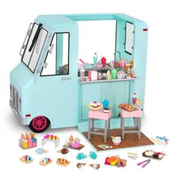 My Generation/American girl Ice cream truck With Accessories