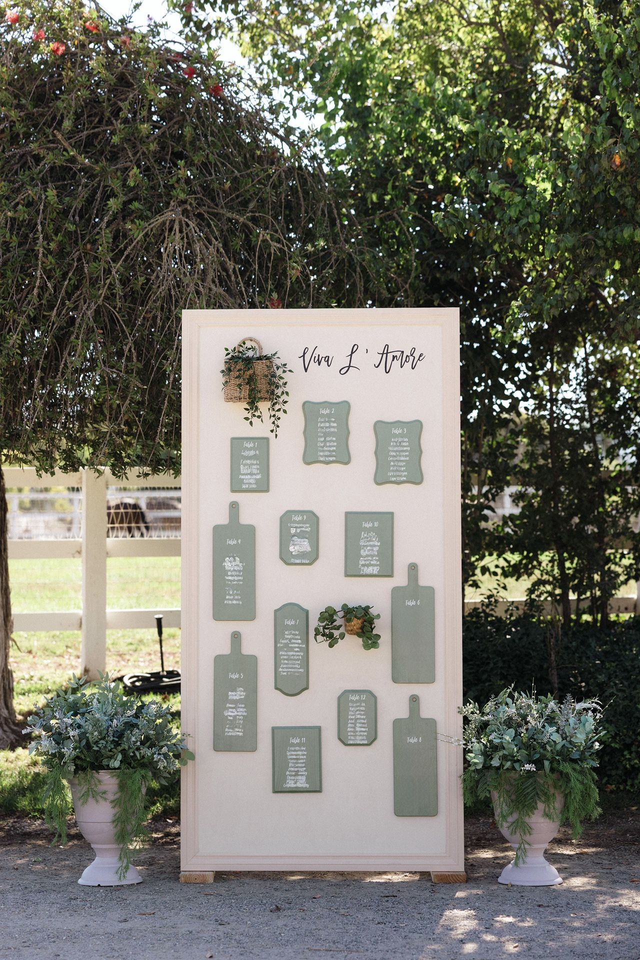 Wedding Seating Chart