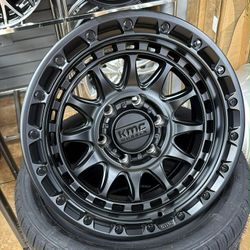 6x139.7 17" KMC WHEELS All 4
