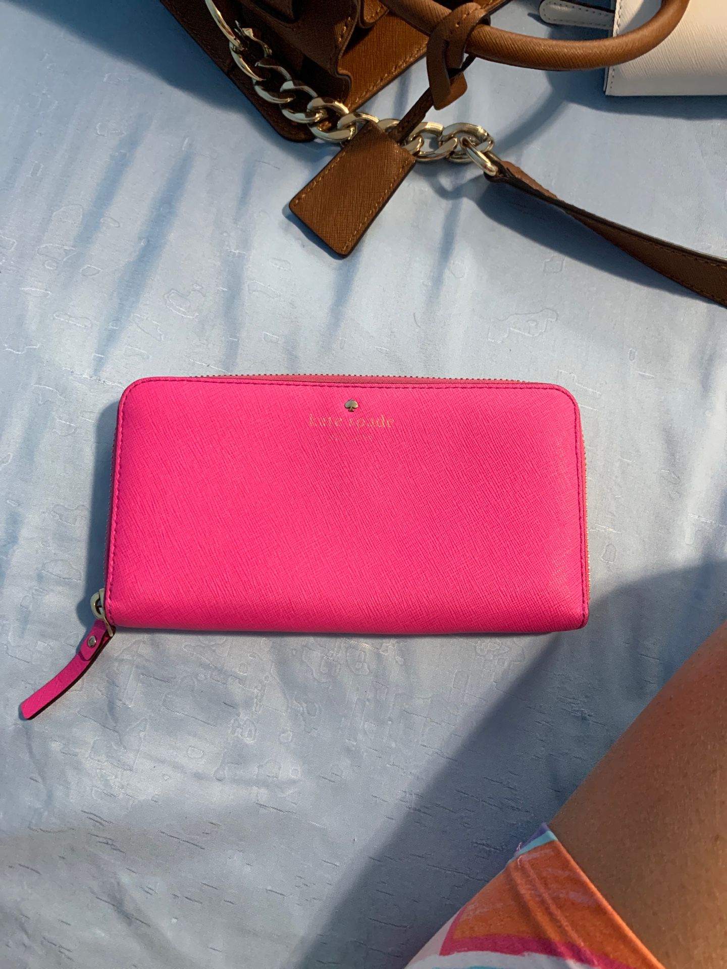 Pink Kate spade wallet