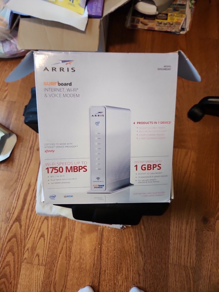 New In Box Arris Modem
