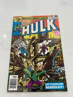 Incredible Hulk 234 VF-Bronze Age 1st Appearance of Quasar 1979.   Discoloration on the top cover or else this book is NM
