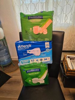 Adult Incontinence  diapers with tabs Bundle – FitRight & Attends