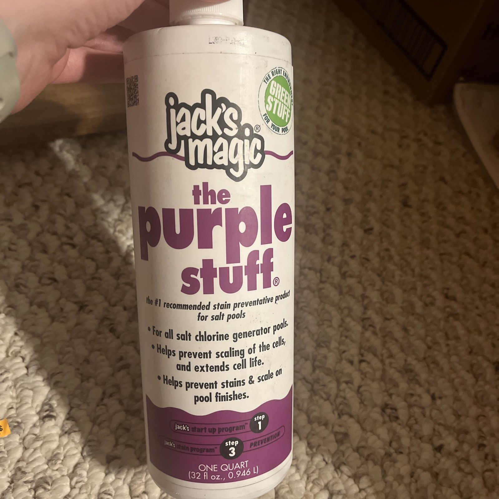 Jack's Magic Salt Solution The Purple Stuff - 1 qt