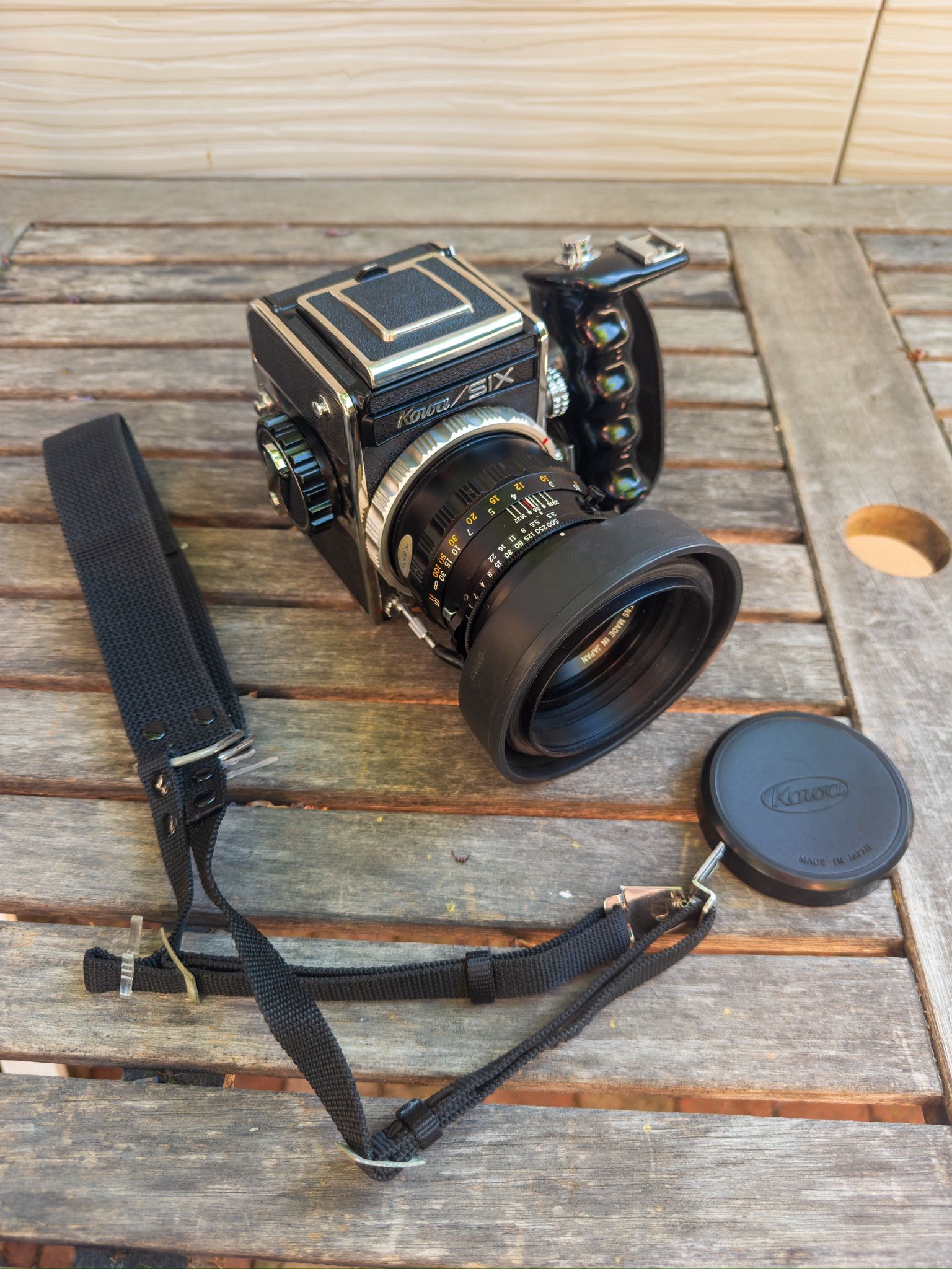 Vintage Kowa Six Medium Format Film Camera with 135mm lens