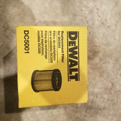 Dewalt Vaccuum Filter
