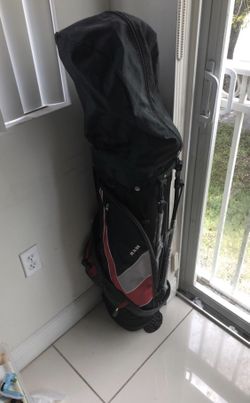 Golf clubs set. New