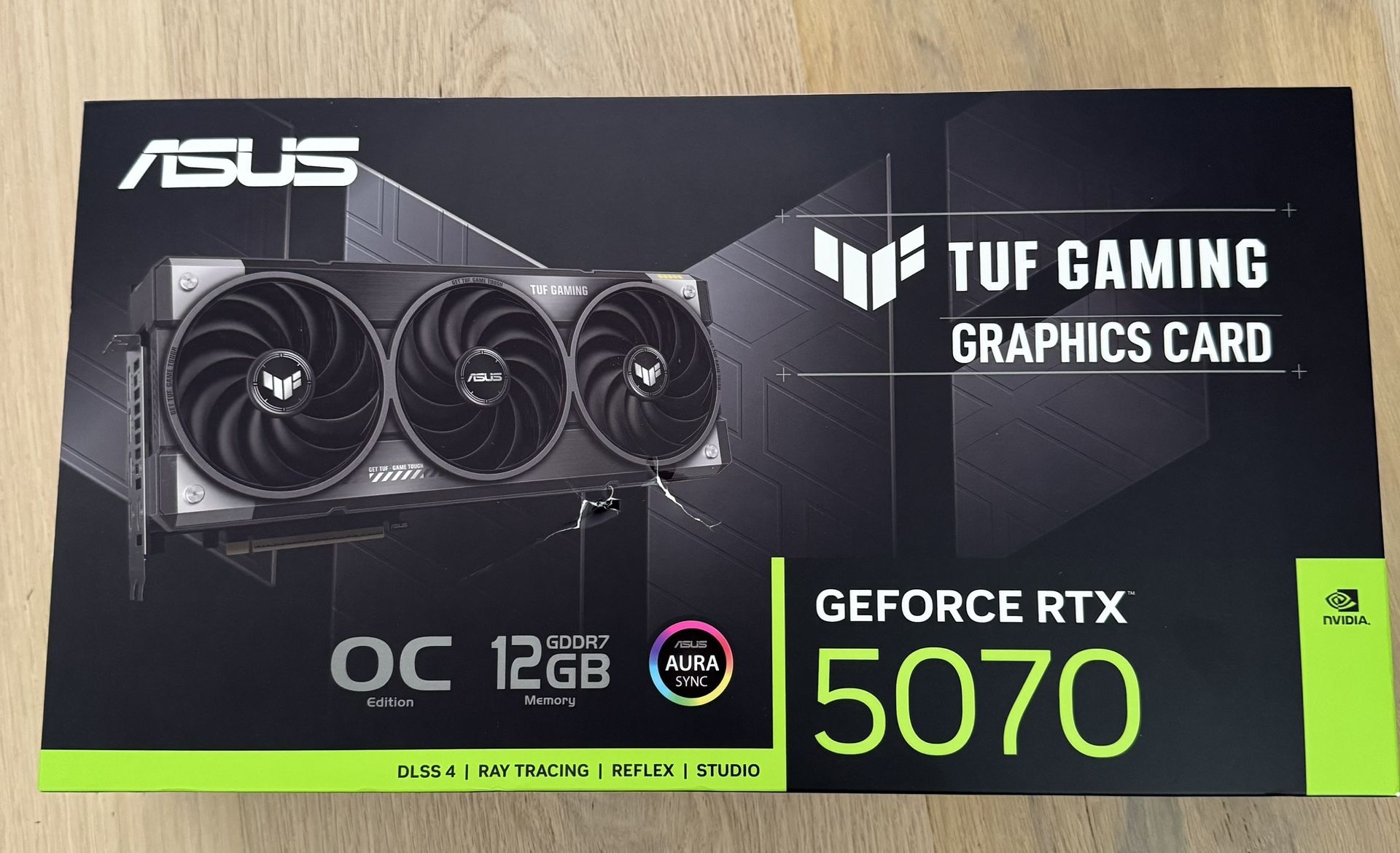 ASHS GEFORCE RTX 5070 12GB GDDR7 Graphics Card FOUNDERS EDITION