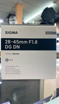 Sigma 28-45mm f/1.8 DG DN Art Lens (Sony E)