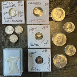 WOW!  SILVER UNC MELT GRAB N GO! See Pictures And List All At SCRAP MELT PRICE! Best Offer Today! 
