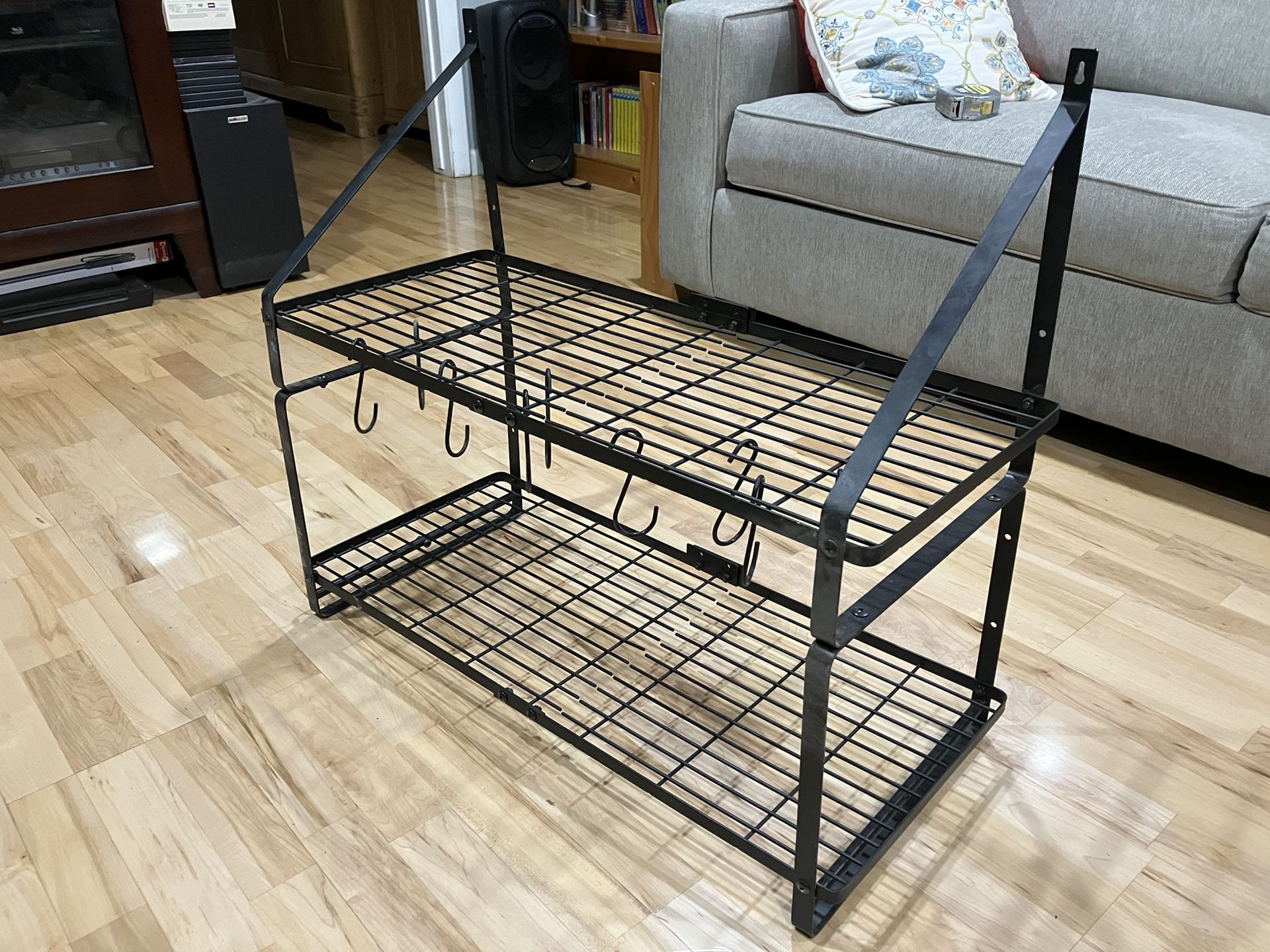 Wall Mount Pot Rack