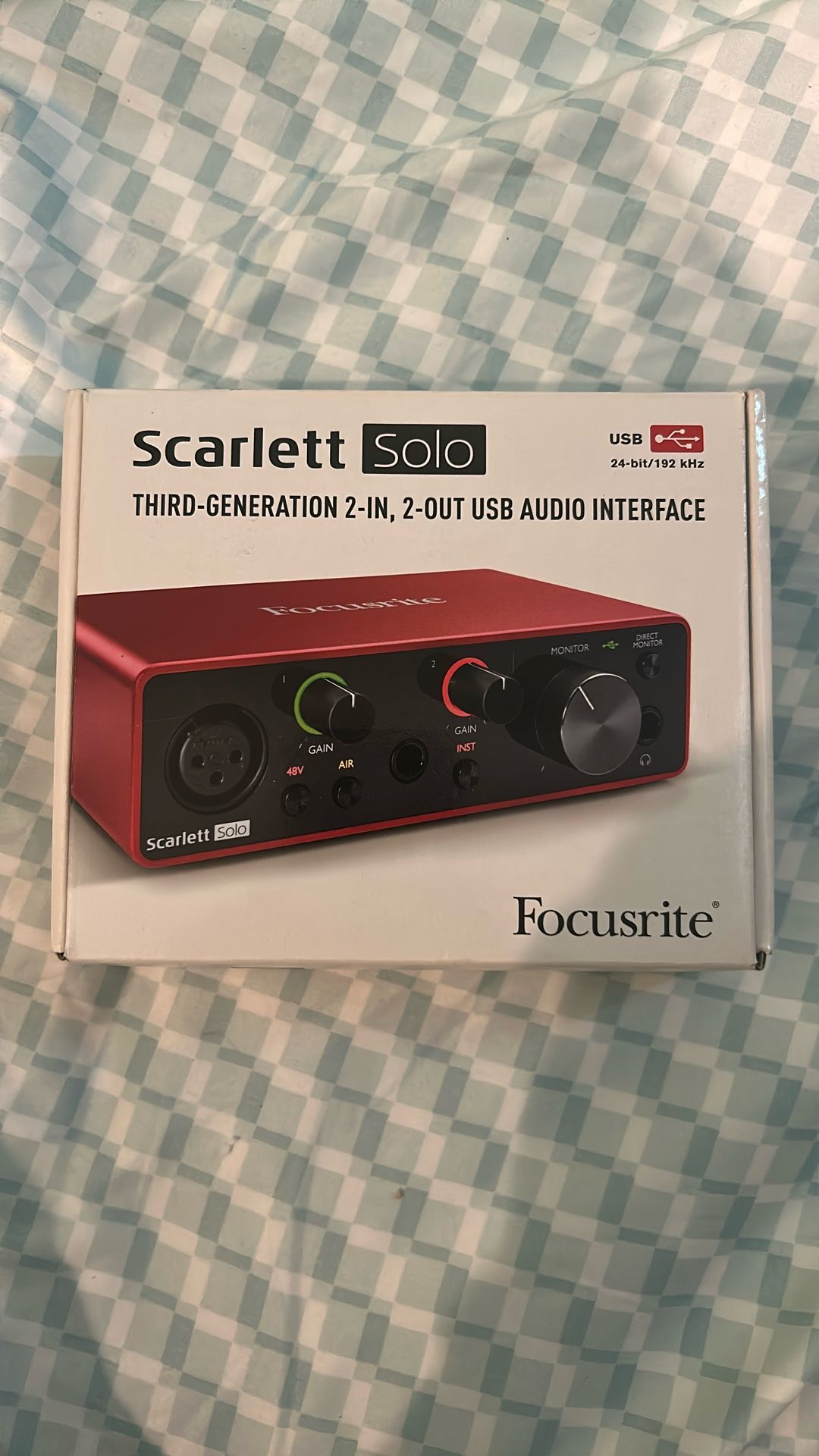 Scarlett Solo Audio Interface