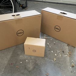 Dell 22" Monitors And Dock