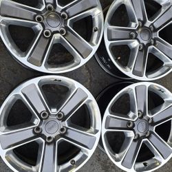18x7 JEEP RUBICON - WRANGLER - SAHARA - GRAND CHEROKEE 5X5 (5X127) $400 ALL 4 WHEELS 