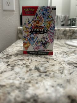 Prismatic Evolutions booster bundle Pokemon