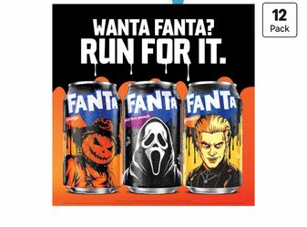 Fanta Ghost Face Punch Fridge Pack Cans, 12 fl oz, 12 Pack