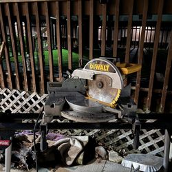 Dewalt 12” Meiter Saw