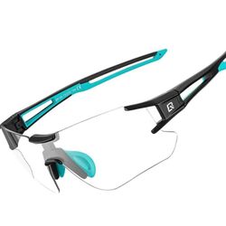 ROCKBROS Cycling Sunglasses Photochromic Bike Glasses for Men Women Sports Goggles UV Protection