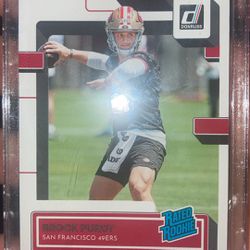 Brock Purdy 2022 Rated Rookie Donruss