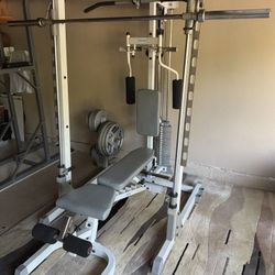 Hoist Fitness HF-980 Half Cage Smith Machine