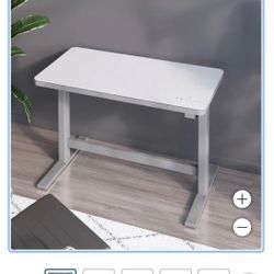 Electronic Standing Desk With Whiteboard