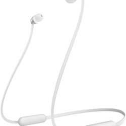 Sony WI-C310 Wireless in-Ear Headset/Headphones with Mic for Phone Call, White (WI-C310/W)

