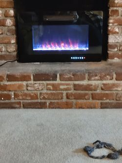 Electric Fireplace 30"X 19"X 4"