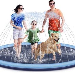 New- Splash Pad For Kids And Dogs