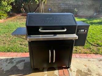 Traeger Pellet Grill with Cabinet Base