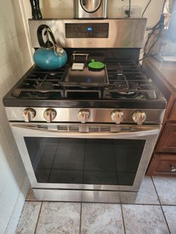 Samsung Stainless Steel Gas Range