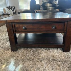 Solid Wood Coffee Table