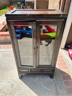 Dark Wood Armoire