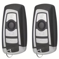 New 2 BMW Fob Keys for 2 3 4 5 6 7 Series for F22 F25 F45 for 320i 328i 528i 335i for X3 X4 