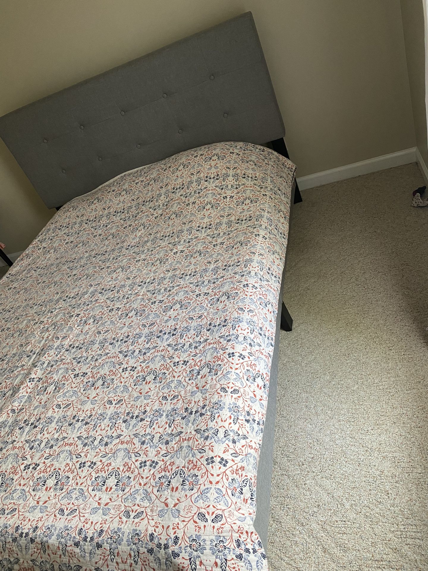 Bed Frame and Mattress 