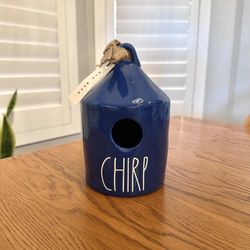 $22…New Rae Dunn Patriotic CHIRP birdhouse.  Perfect addition to your porch decor.  Please pickup in the area of 36th Ave and Pinnacle peak within 24h