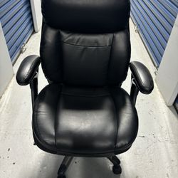 Black Leather Office Chair